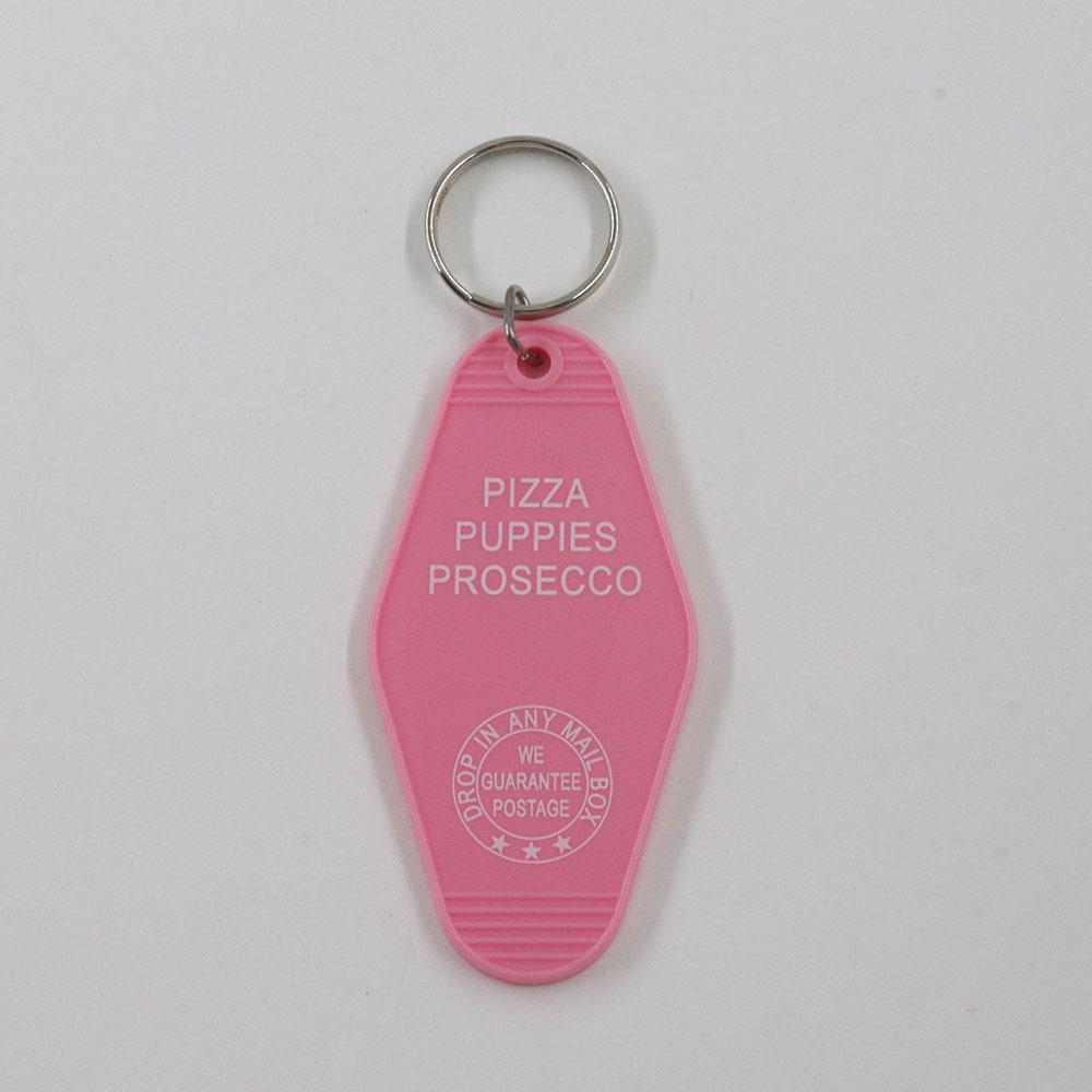Girly Heart Cartoon Motel Key Tag Keychain Pendant Gift