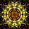 Full Round Drill Diamond Painting &quot;Religious Mandala&quot; DIY Picture of Rhinestone 5D Diamond Embroidery Cross Stitch Decor