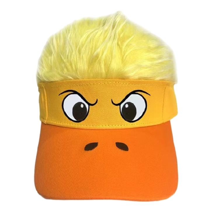 Adjustable Birdie Wig Hat Soft Cotton Blend Perfect For Themed Event Concerts And Everyday Fun Photo Props