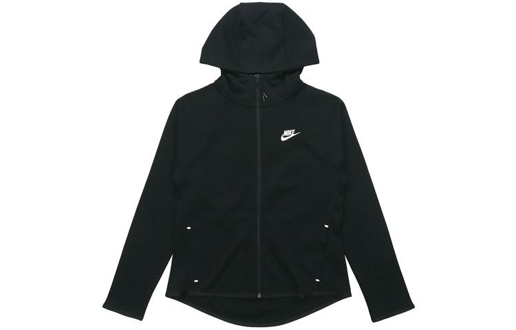 Nike Sweatshirts Women s Hooded Moderate Cardigan BV3456-010 XS