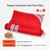 Mugwort Moxibustion Cervical Pillow with Detachable Cylindrical Design for Neck Support