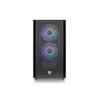 Thermaltake Versa H16 Case PC Micro Tower Vetro Temperato ARGB Nero