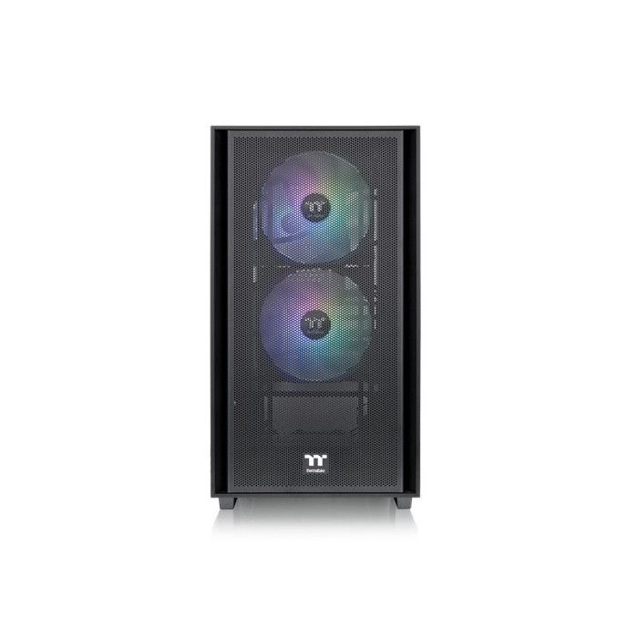 Thermaltake Versa H16 Case PC Micro Tower Vetro Temperato ARGB Nero