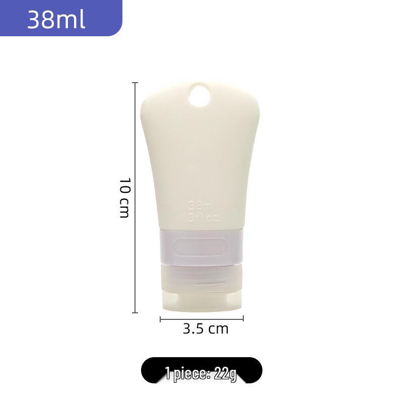 

Портативный силиконовый дорожный флакон многоразового использования большой емкости с отверстием для подвешивания