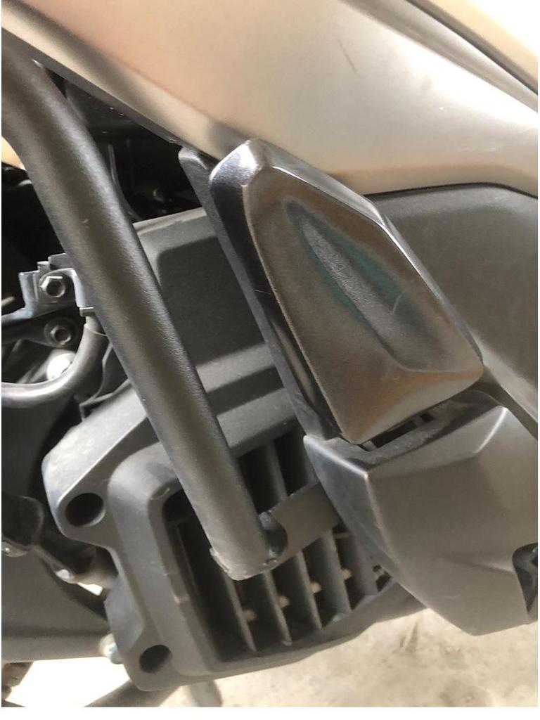 Haojue UHR150 Universal Motorcycle Carbon Steel Anti-Collision Frame Guard