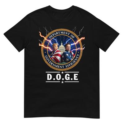 Departunisext Of Governunisext Efficiency Doge Trump 47th Elon TShirt
