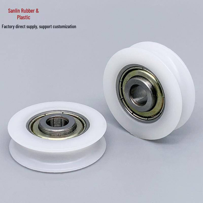 Schiebetür-/Fenster-Nylon-Gummi-beschichtete 626zz Rollen pulley