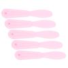 5PCS Plaster Spatula Plastic Ergonomic Design Easy to Clean Wear Resistant Mixing Stirring Spatula