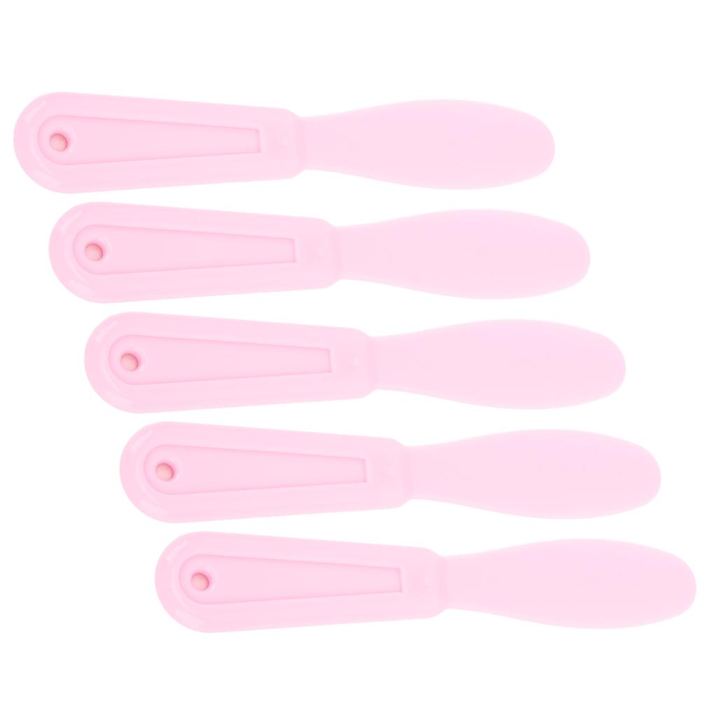 5PCS Plaster Spatula Plastic Ergonomic Design Easy to Clean Wear Resistant Mixing Stirring Spatula