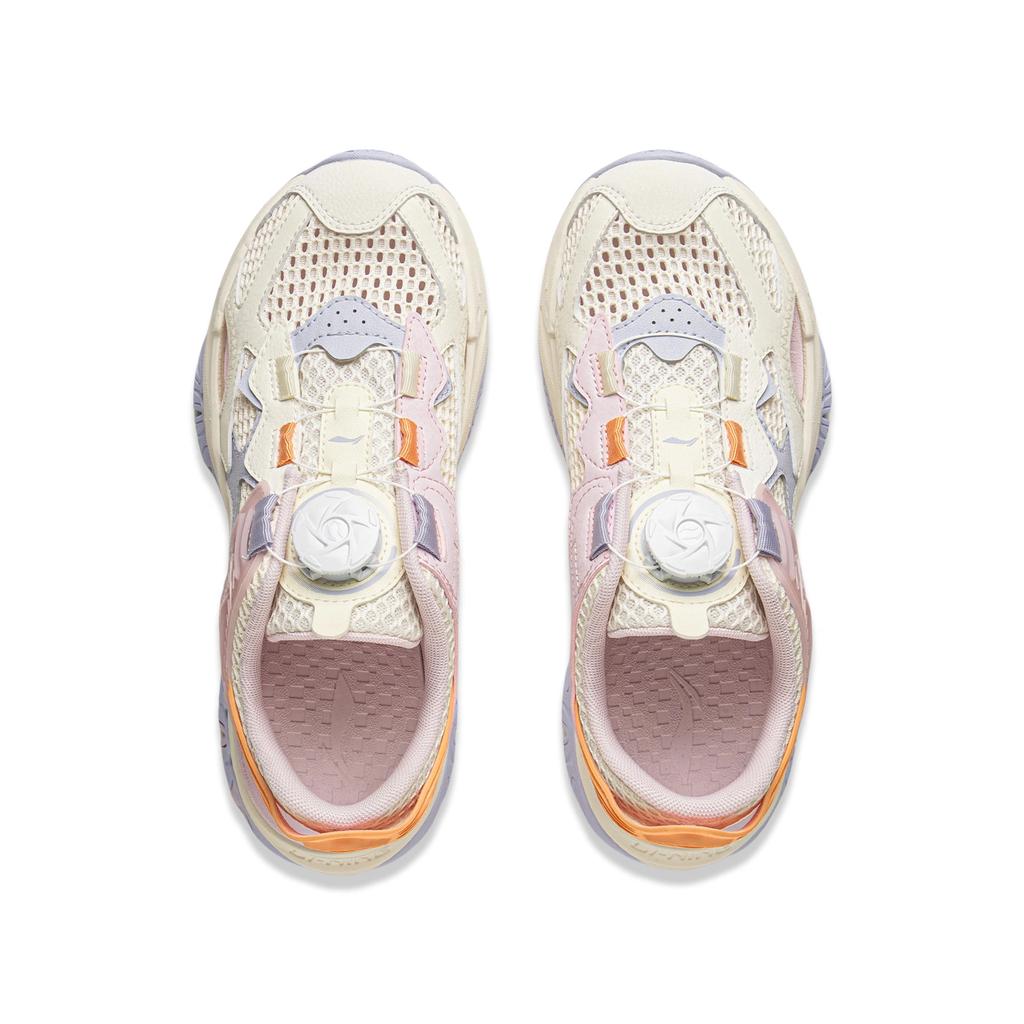 Li Ning YOUNG Sports Life Collection Anti Kick Cushioning Low Top Children's Sandals White Teenagers YKUV006-2