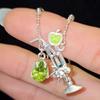 Geometric Necklace Water Drop Neck Chain New Pendant Necklace  Daily Wear