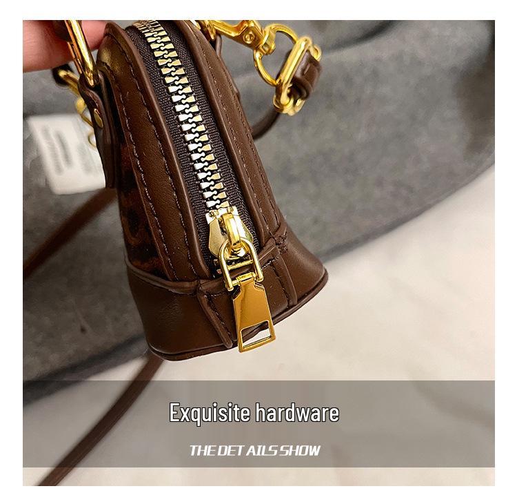 Children's Korean Color Block Mini Crossbody Bag with Earphone and Coin Pouch 2025 Winter Collection