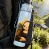 1PC Nun Rabbit Cute Character Print 750ml Color Plastic Sports Water Bottle Leakproof Flip Straw Lid Suitable for Sports Office Home Use
