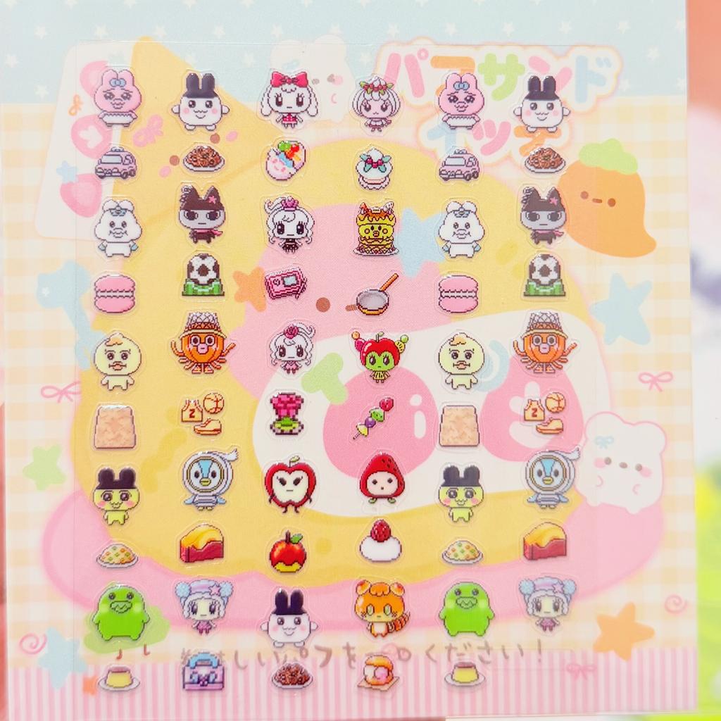 Uni Stickers Character Stickers Angel, Devil Carnival Fairy Tale World Dlc Character Dessert Stickers Cute Gifts