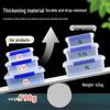 ZISIZ Plastic Commercial Food Storage Container
