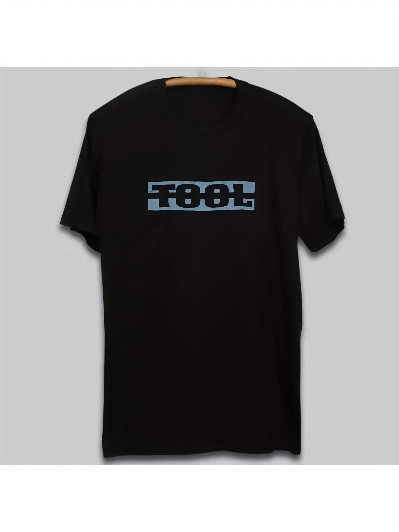 

Vintage Tool Aenima 1996 Stinkfist Pattern T-shirt - Double-sided Black Band T-shirt with Blue Print Harajuku Mens T Shirts 4XL