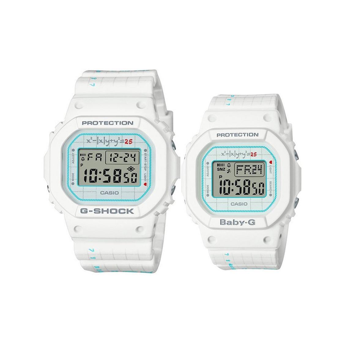 CASIO Baby G LOV 21B 7 LOV-21B-7PR Couple Watch Gift Box