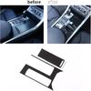 ABS Carbon Fiber Style Plastic Center Console Panel Cover Frame Trim 3pcs for Land Rover Range Rover Sport 2014-2017 Left Hand Drive Accessories