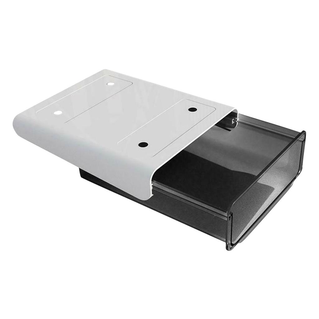 Under Bord Skuffebrett Organizer Skjult Oppbevaringsboks Selvklebende