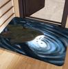 Cute Owl Mat Watercolor Animal Design Non-Slip Rug for Front Door Indoor Outdoor Entryway Mat Home Decor for Living Room Bedroom