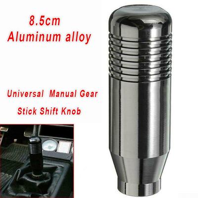 Svart aluminium/ Manuell Bil Auto Gear Stick Shift Knob Shifter Spak Universal