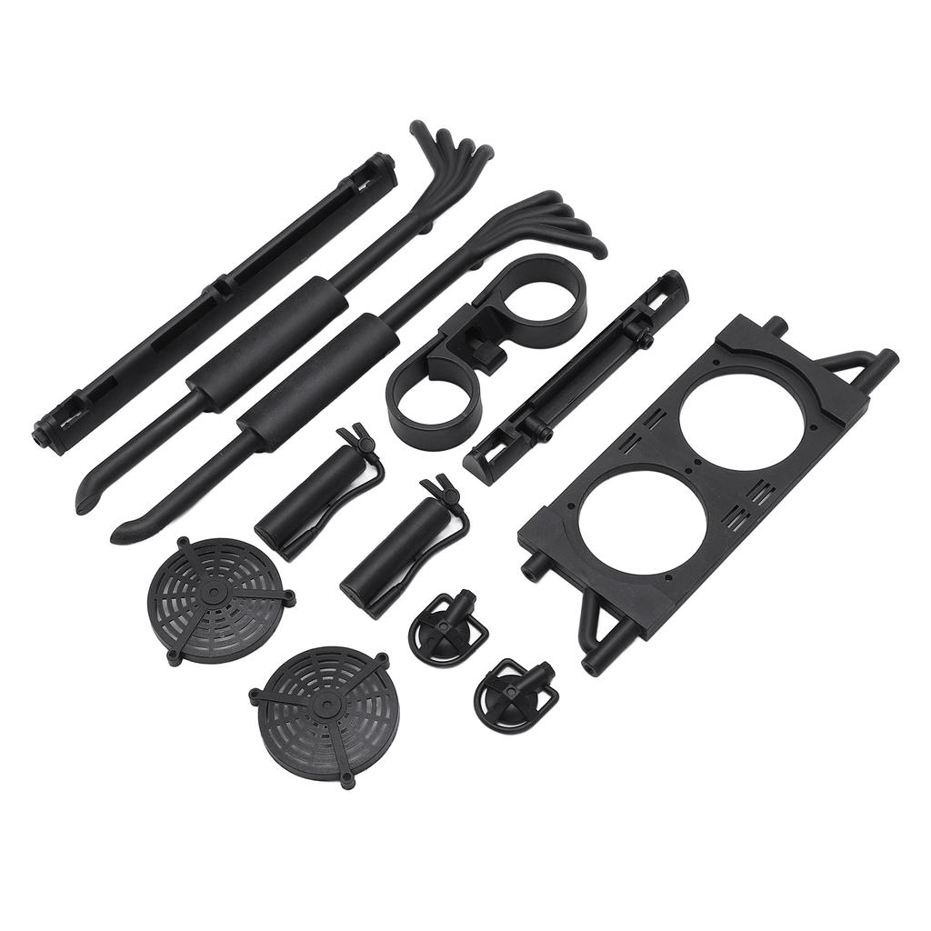 RC Car Shell Decoration Window Decor Decorative Exhaust Pipe Kit for ZD Racing DBX?07 17 RC Vehicle