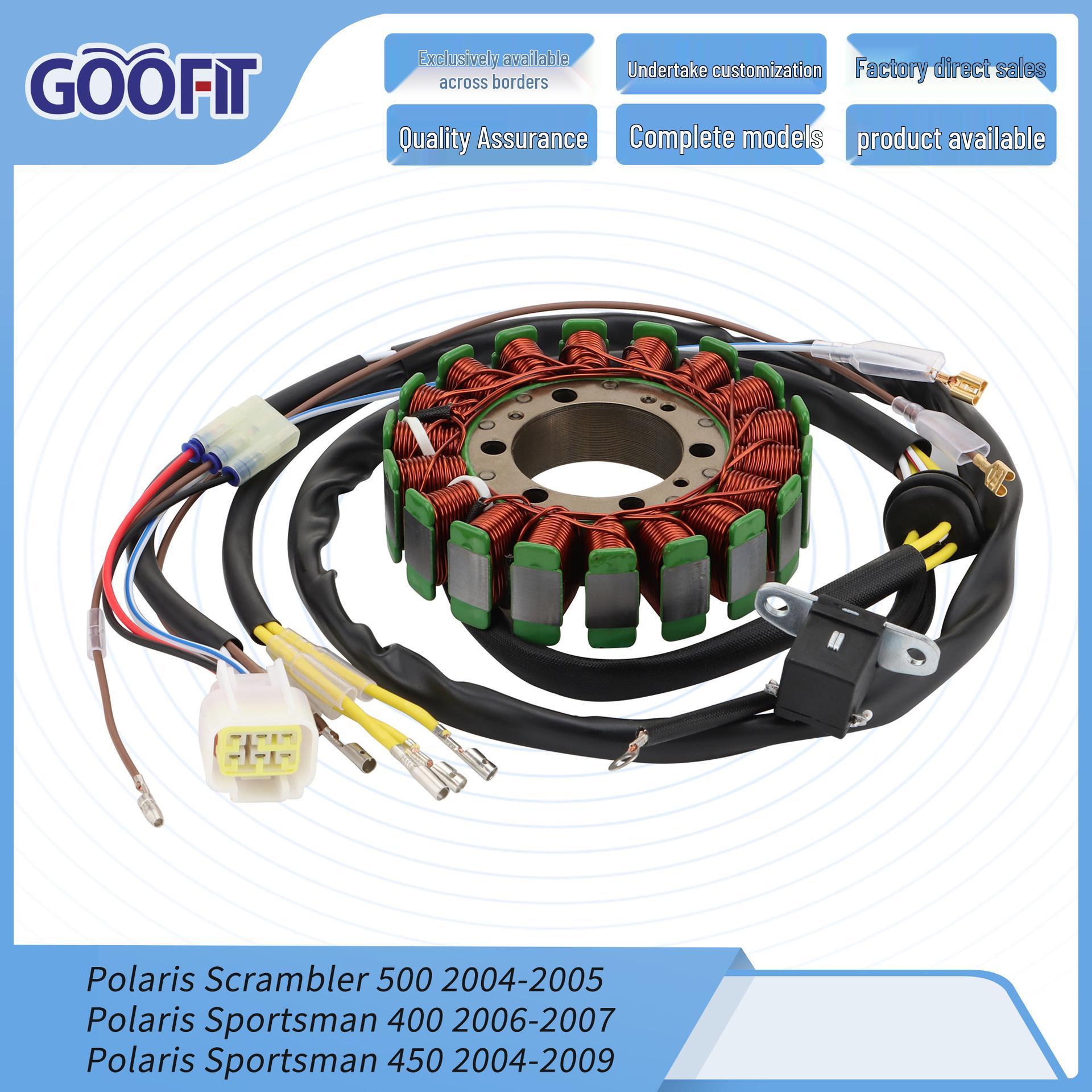 

Polaris Sportsman Magnetic Stator Coil for 400/450/500 Off-Road Motorcycle ATV 2-cylinder