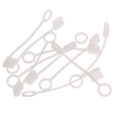 10 Adet Koruma Kapağı Usb Type-C Kablo Kılıfı Toz Fişi Şarj Cihazı Kapağı Tel İle