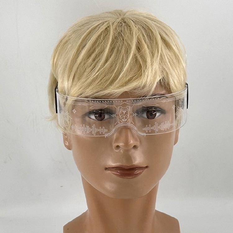 Lighting Up Nightclub Glasses LED Flashing Glasses Halloweens Decoration Glasses for Birthdays Festivals and Nightclub