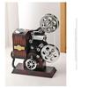 Nostalgic Retro Movie Projector Music Box - Creative Home Decor & Christmas Gift for Children