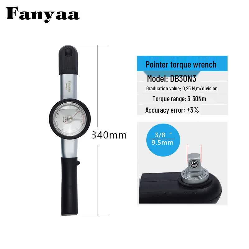 

Fanyaa Pointer Dial Torque Wrench