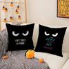 Dont Touch My Phone Pillow Case Sofa Living Room Bedroom Double-sided Printing Square Cushion Nap Time Cushion Cover