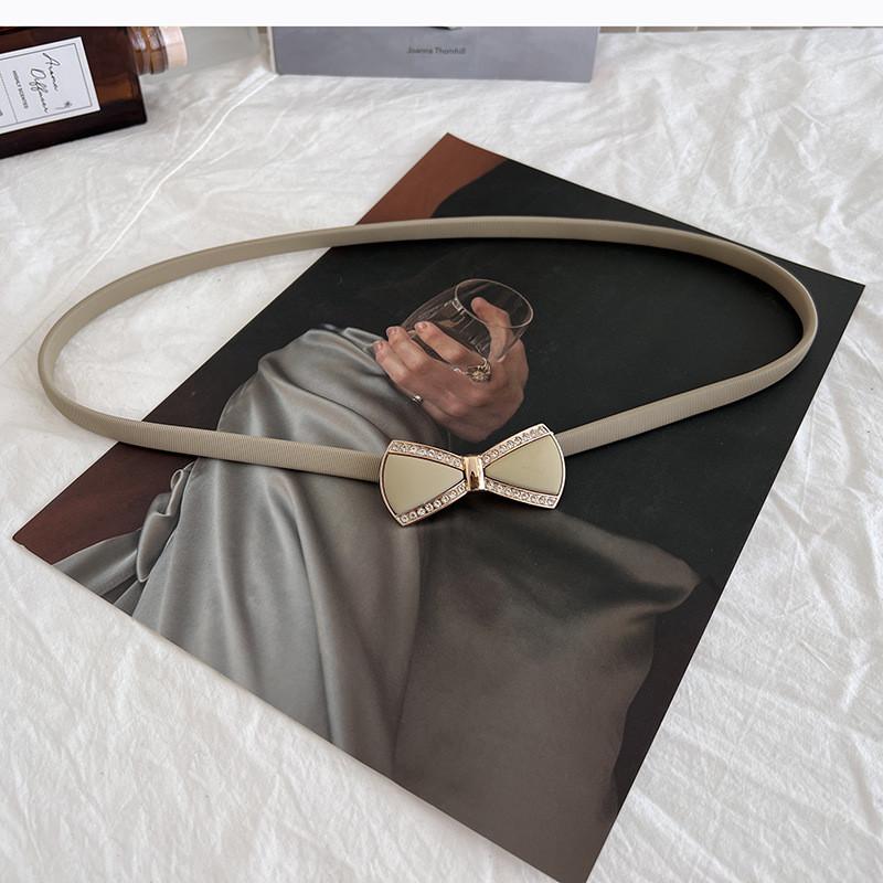 

Decorative Versatile Womens Waist Belt Featuring Elegant Metal Chain Design Available In Multiple Colors For Every Occasion Khaki Green,60cm