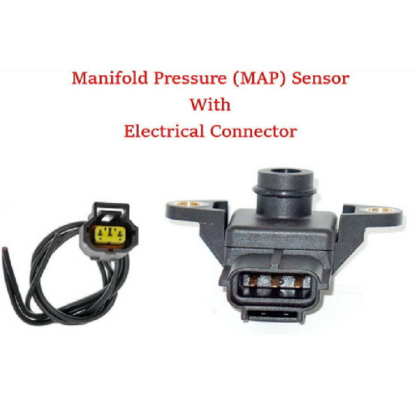 

12592016 Manifold Pressure(MAP)Sensor W/ Connector Fits:Chevrolet Pontiac Saturn