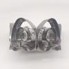 Stainless Steel Donut Mold 6-Cavity Cake Mold for Baking Circle Cookie Cutters Versatile Kitchen Tool for Cookies Biscuits Mini Cakes Snacks Desserts