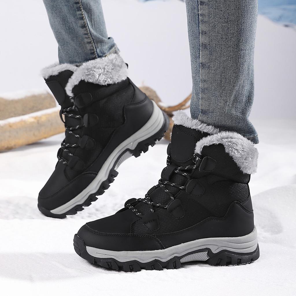 Winter Women's Snow Boots  New Outdoor Thickened Plush Female Sneakers Snow Shoe