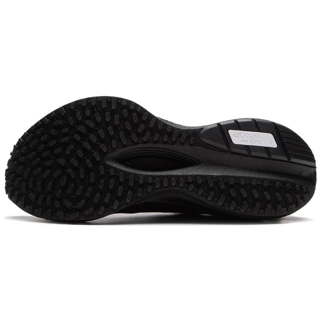 Li Ning Trend Serie Fly Electric CRC Stoßdämpfung Rutschfest Abriebfest Low-Top Freizeitlaufschuhe Unisex Sneaker Schwarz AZGU043-3