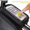 Bike Frame Bag Fit Smartphone Below 7 Inch Bike Phone Front Frame Bag Touch Screen Bike Cell Phone Holder Cycling Accessories