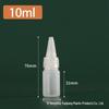 In Stock: 50 Semi-transparent 100ml Pointed-tip Squeeze Bottles for Liquid Pigment.