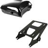 Topcase-Set - Razor - Halterung Craftride - Harley‑Davidson Touring 2014–2025 - ABS hochglanzschwarz