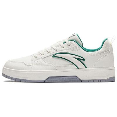 Comfortable Non-Slip Durable Low-Top Sneakers Men Sneakers White Green 112348011-1