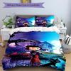 Spooky Night Adventure Print 3Pcs Bedding Setduvet Cover With 2 Bedropillowcase Home Birthday Gift