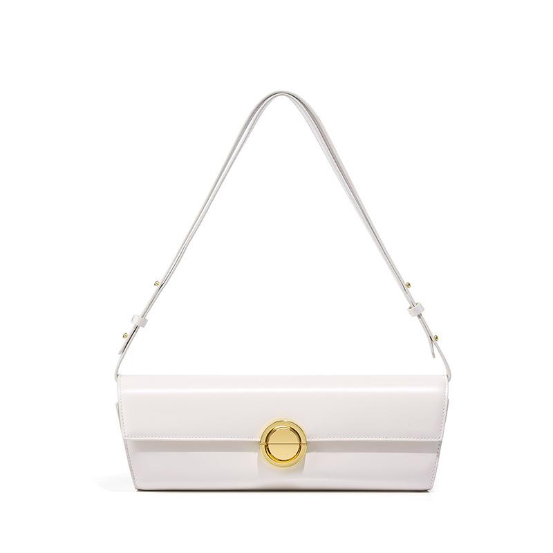 

Нишевая простая и модная сумка, высококачественная легкая роскошная сумка через плечо, женская сумка из натуральной кожи 28*5.5*11cm