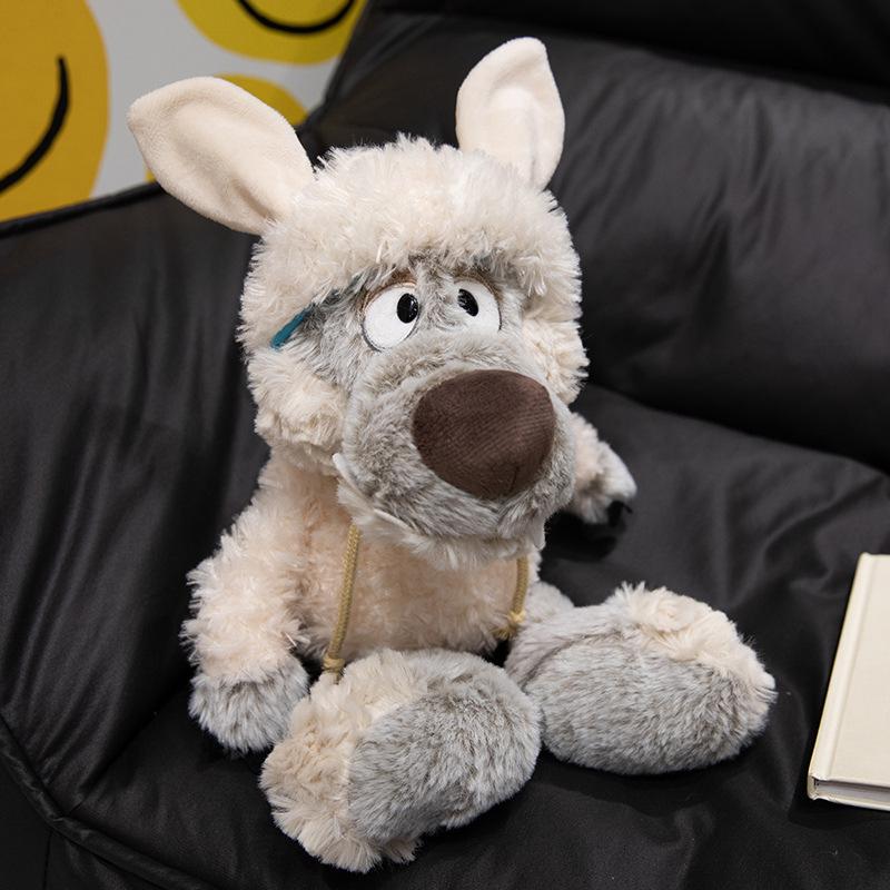 NICI Waldtiere Plüschtier Set, Niedliche Fuchs Waschbär Wolf Affe Stofftiere, Weiche Kuschelpuppen für Kinder Geburtstagsgeschenke, 20cm