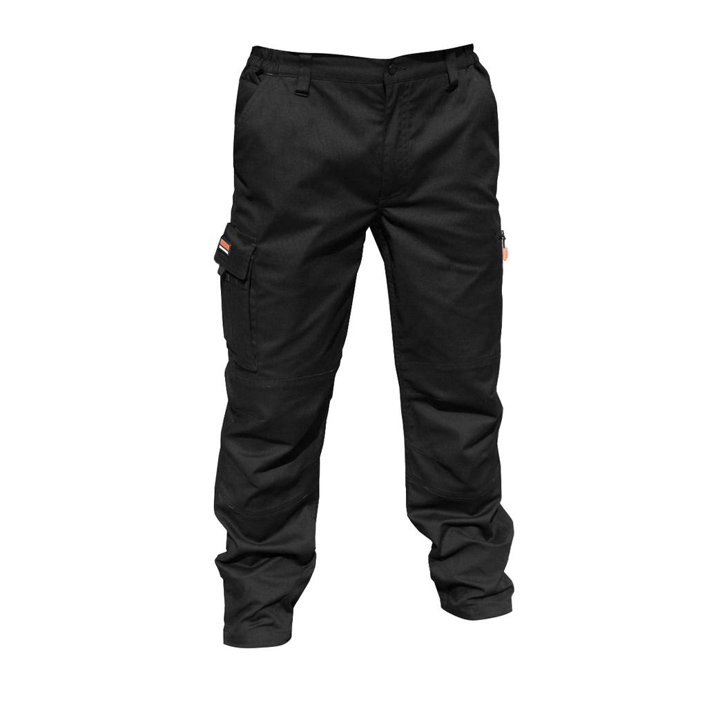 Result Mens Stretch Work Trousers / Pants (34inch Long Length)