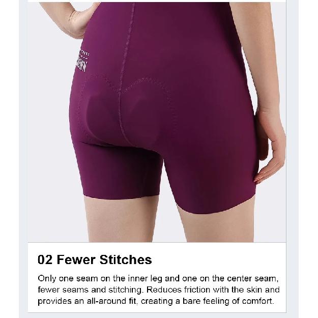 LAMEDA Pro Summer Cycling Shorts Women's Cycling Bib Shorts 3D Sponge Padded ShockShock Absorbing Road Bike Pants Cycling Pants