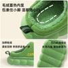 Children's cotton slippers for indoor use, boys and girls, small, medium, and large children, autumn and winter boys' home thick-soled dinosaur plush
