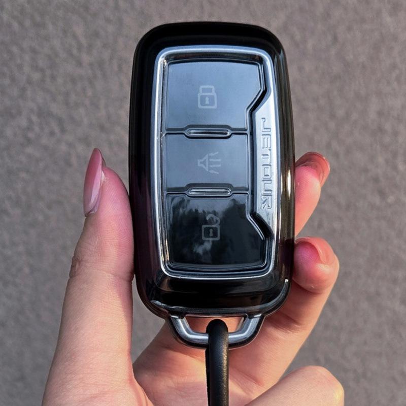 Прозрачный чехол для ключа Chery Jetour X70S/X90Pro/X95/X5/X3 - Полностью защитный кейс