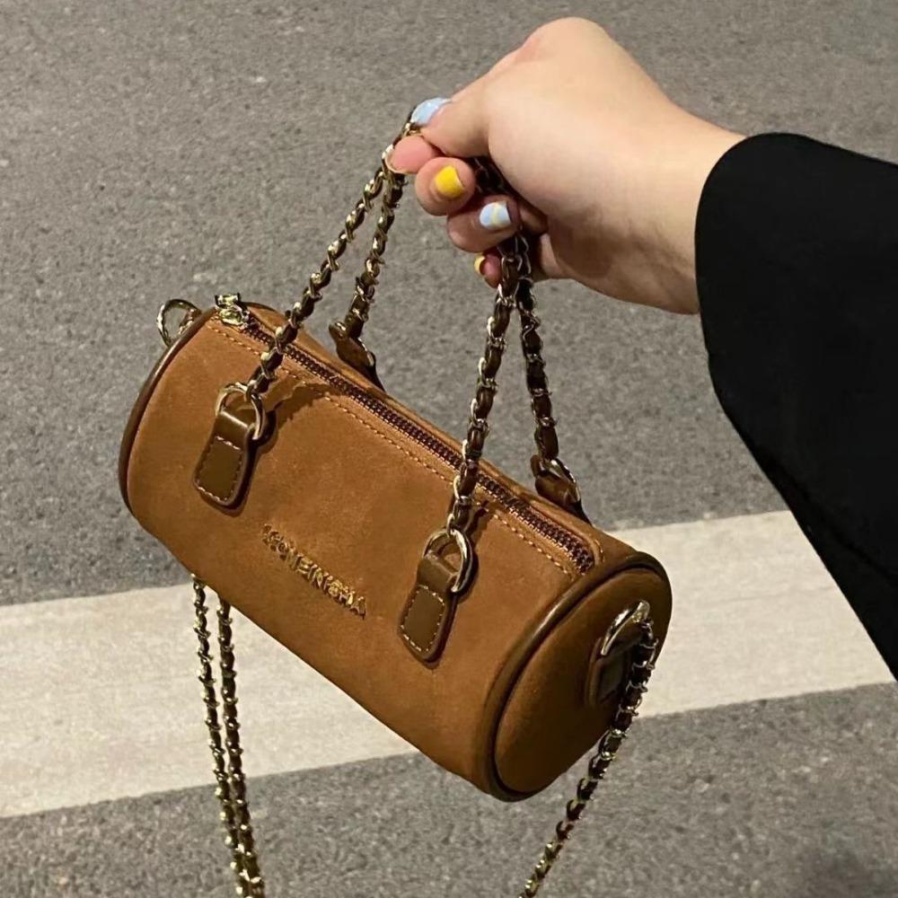 Add More Salt, Portable Chain Bag, Women's Fashion Matte Armpit Bag, Versatile Ins Messenger Bag, Pillow Bag.