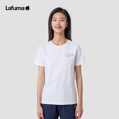Women's Pure Cotton Round Neck Short Sleeve T-Shirt LFTS3BS37